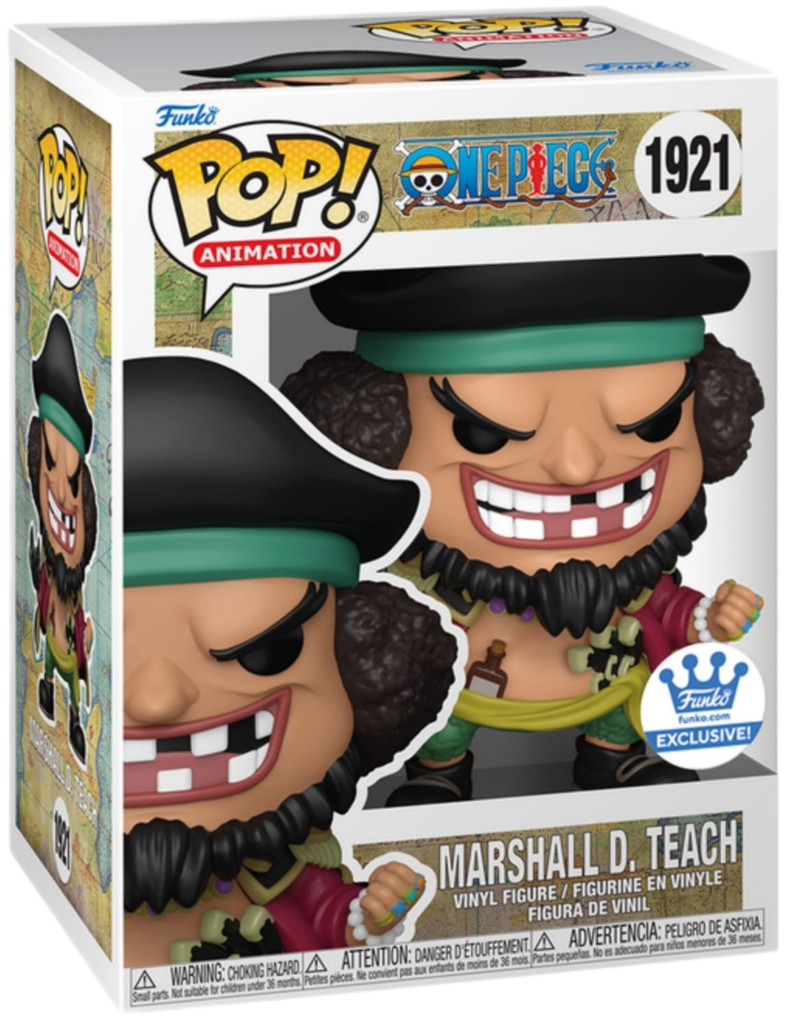 فانکوپاپ! وان پیس POP! ONE PIECE Marshall D. Teach (with Protector) 1921