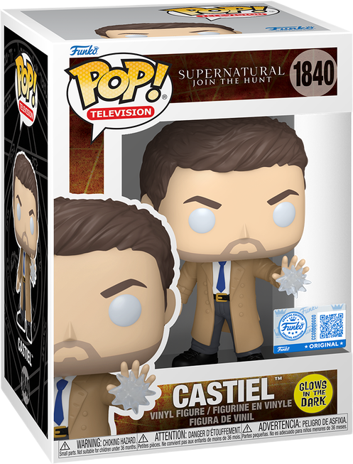 فانکوپاپ! کاستیل POP! SUPERNATURAL Castiel (Glow) 1840