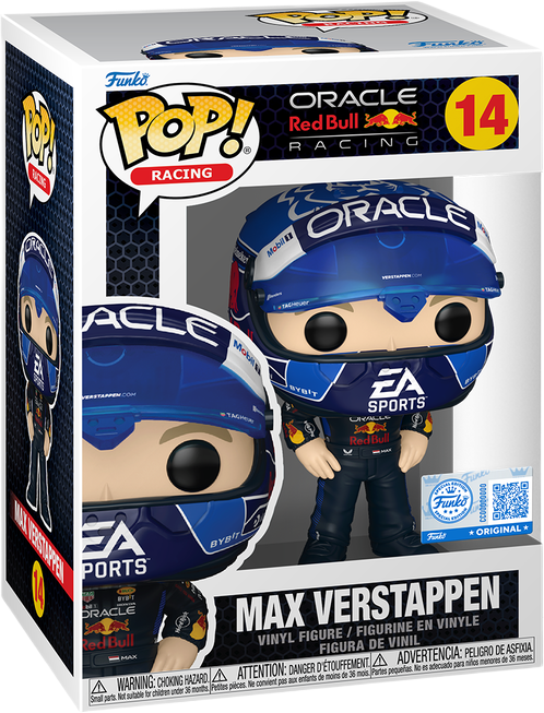 فانکوپاپ! مکس فرستاپن POP! REDBULL RACING MAX VERSTAPPEN with USA Helmet 14