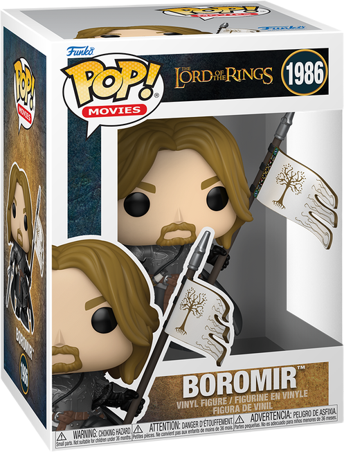 فانکوپاپ! بورومیر POP! LORD OF THE RINGS BOROMIR 1986