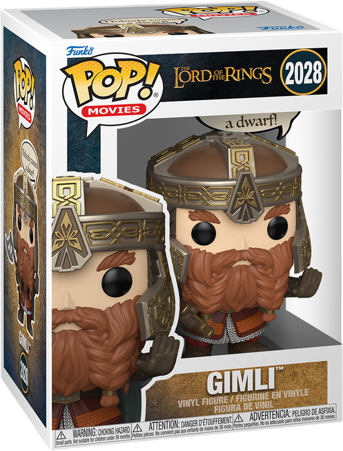 فانکوپاپ! گیملی POP! LORD OF THE RINGS Gimli (Nobody Tosses a Dwarf) 2028