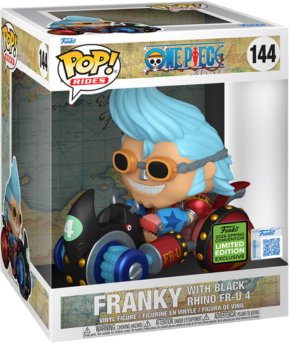 سوپرپاپ! SUPER POP RIDES! DELUXE ONE PIECE Franky with Black Rhino FR-U 4 144