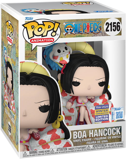 فانکوپاپ! وان پیس POP! ONE PIECE Premium Boa Hancock on Throne 2156