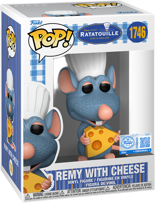 فانکوپاپ! رمی با پنیر راتاتویی POP! RATATOUILLE Remy with Cheese 1746