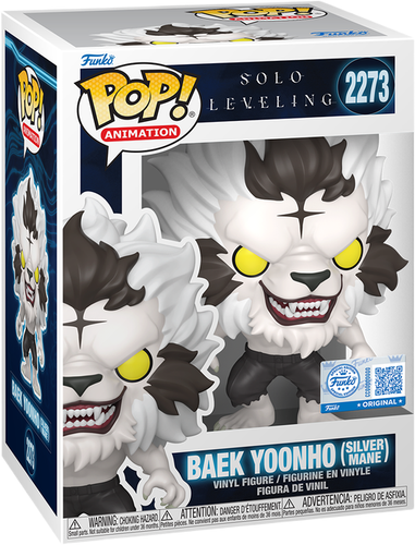 فانکوپاپ! بک یونه POP! SOLO LEVELING - Baek Yoonho (Silver Mane) 2273