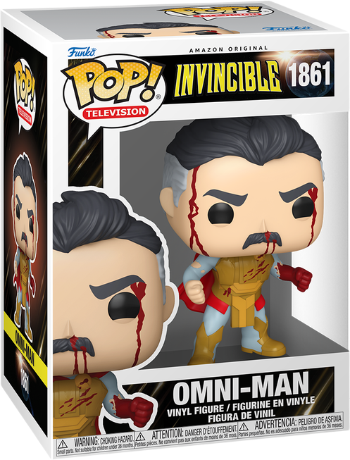 فانکوپاپ!آمنی من خونی POP! INVINCIBLE Omni-Man (Armor) (BLOODY) 1861