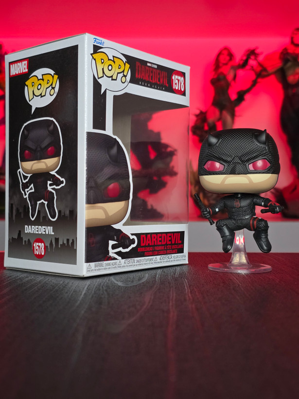 فانکوپاپ! دردویل لباس مشکی POP! DAREDEVIL (Black Suit) (Born Again) 1578