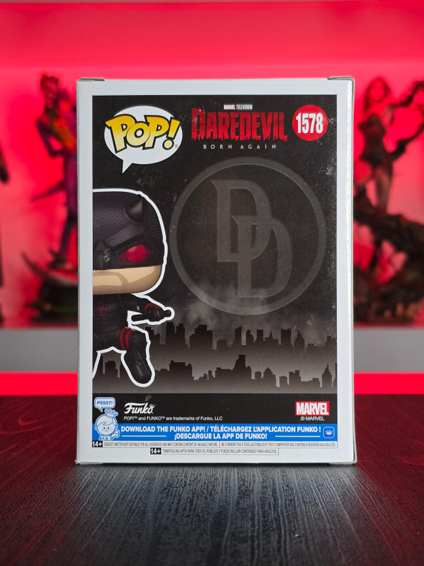 فانکوپاپ! دردویل لباس مشکی POP! DAREDEVIL (Black Suit) (Born Again) 1578