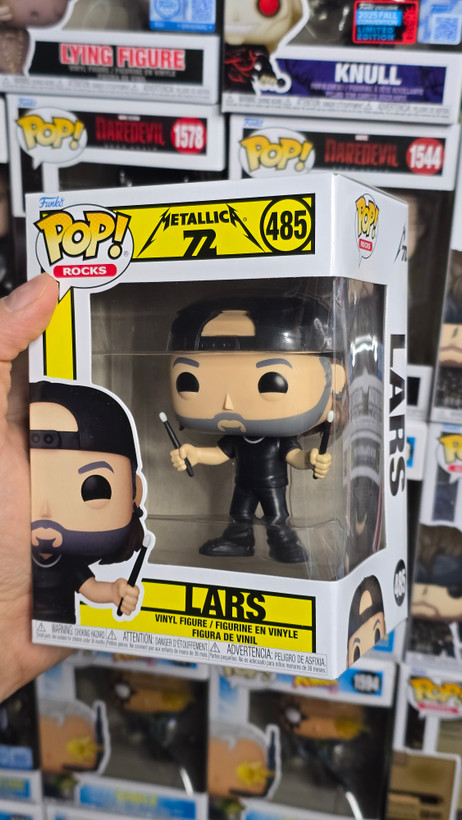 فانکوپاپ! لارس متالیکا POP! METALLICA LARS (72 Seasons) 485