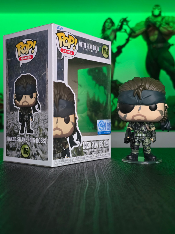 فانکوپاپ! نیکد اسنیک بیگ باس POP! METAL GEAR SOLID 3 NAKED SNAKE (Big Boss) 1159