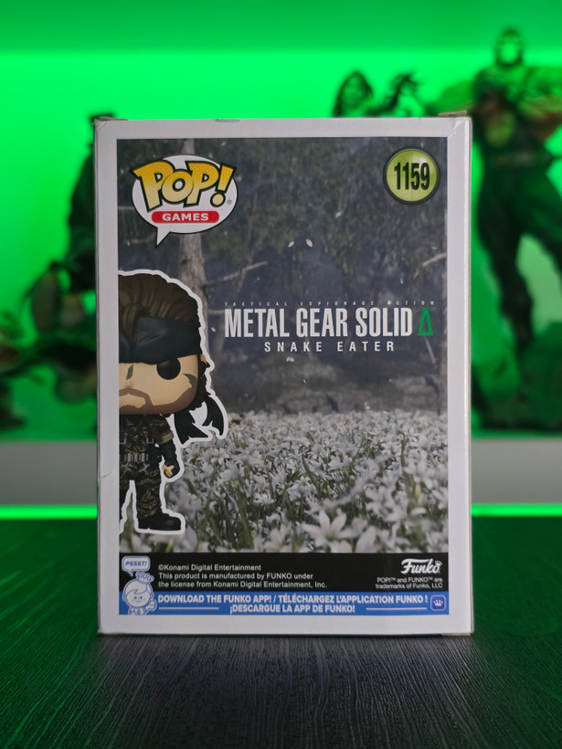 فانکوپاپ! نیکد اسنیک بیگ باس POP! METAL GEAR SOLID 3 NAKED SNAKE (Big Boss) 1159