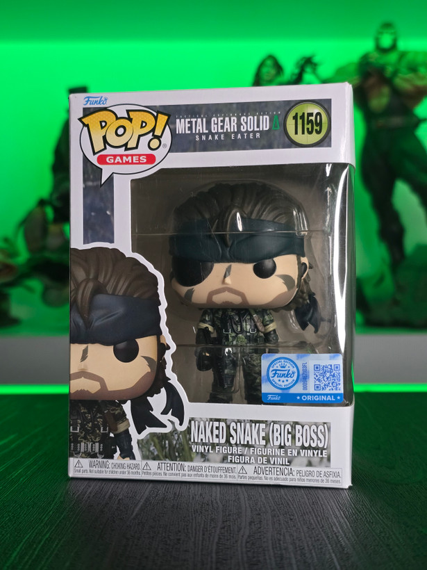 فانکوپاپ! نیکد اسنیک بیگ باس POP! METAL GEAR SOLID 3 NAKED SNAKE (Big Boss) 1159
