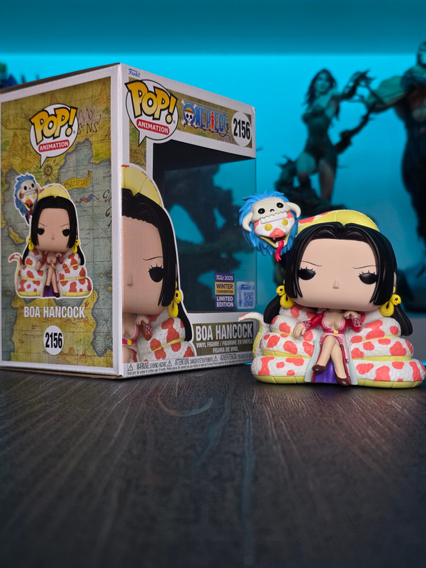 فانکوپاپ! وان پیس POP! ONE PIECE Premium Boa Hancock on Throne 2156