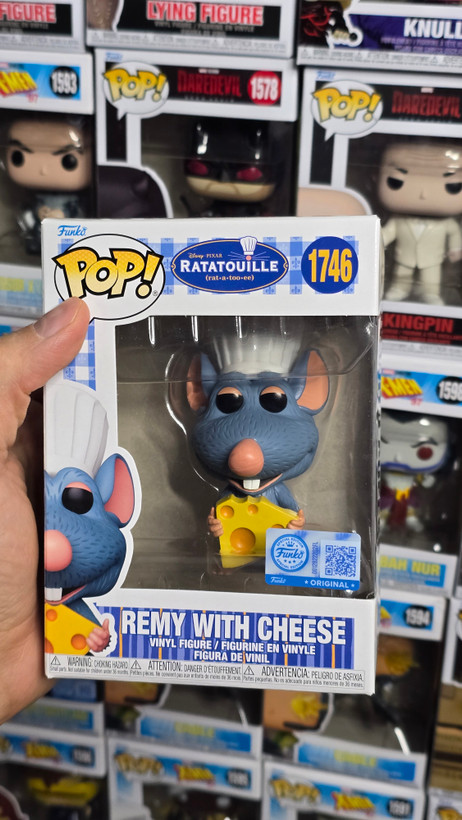 فانکوپاپ! رمی با پنیر راتاتویی POP! RATATOUILLE Remy with Cheese 1746