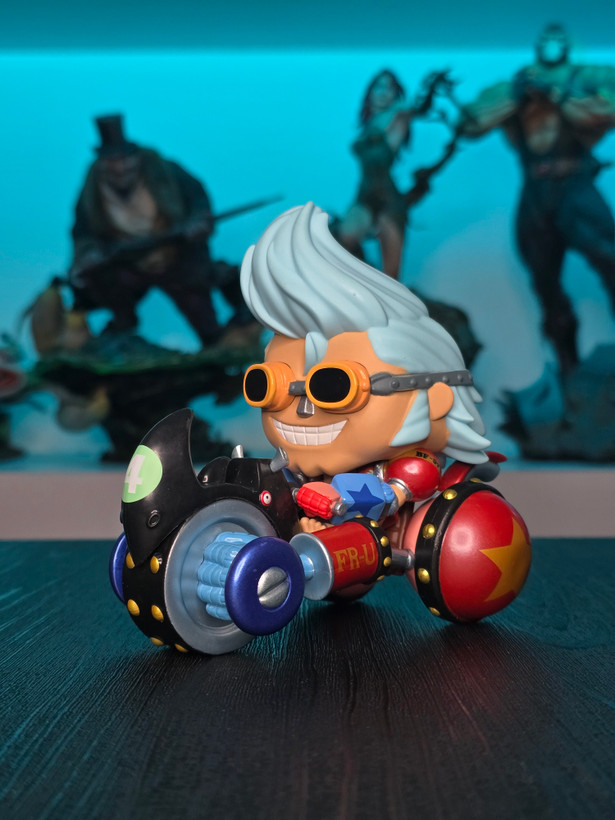 سوپرپاپ! SUPER POP RIDES! DELUXE ONE PIECE Franky with Black Rhino FR-U 4 144