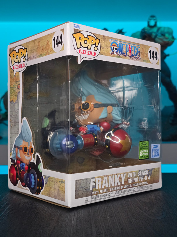 سوپرپاپ! SUPER POP RIDES! DELUXE ONE PIECE Franky with Black Rhino FR-U 4 144