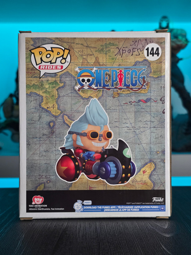 سوپرپاپ! SUPER POP RIDES! DELUXE ONE PIECE Franky with Black Rhino FR-U 4 144