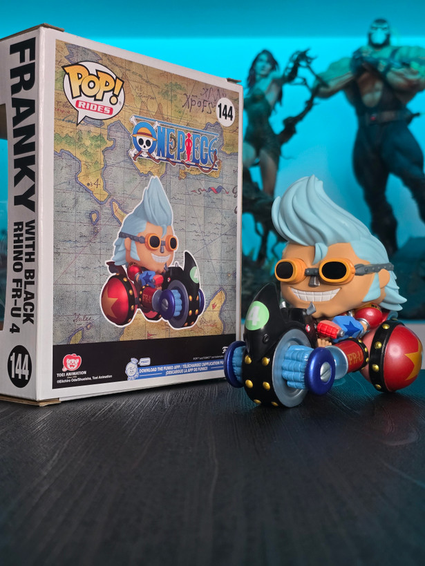 سوپرپاپ! SUPER POP RIDES! DELUXE ONE PIECE Franky with Black Rhino FR-U 4 144
