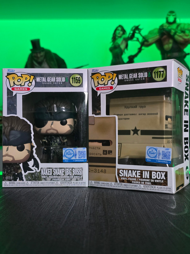 فانکوپاپ! اسنیک درون کارتن POP! METAL GEAR SOLID 3 Snake in Box 1177