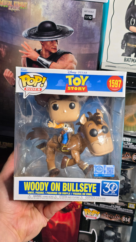 سوپرپاپ! SUPER POP RIDES! DELUXE TOY STORY Woody on Bullseye (30th Anniversary) 1597