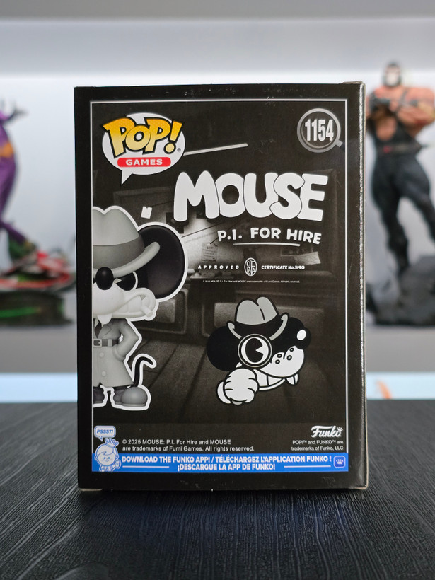 فانکوپاپ! جک پپر کارآگاه POP! MOUSE P.I. For Hire Jack Pepper 1154