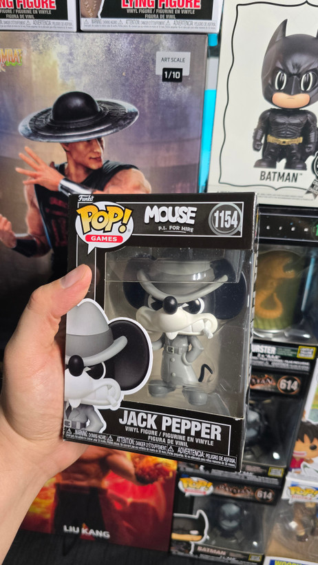 فانکوپاپ! جک پپر کارآگاه POP! MOUSE P.I. For Hire Jack Pepper 1154