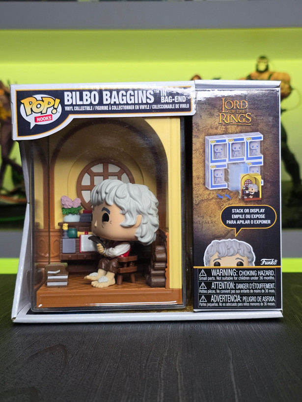 فانکونوکز! بیلبو بگینز در بگ اند ارباب حلقه ها POP NOOKS! LORD OF THE RINGS Bilbo Baggins in Bag-End