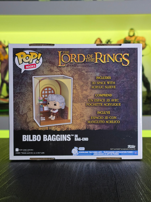 فانکونوکز! بیلبو بگینز در بگ اند ارباب حلقه ها POP NOOKS! LORD OF THE RINGS Bilbo Baggins in Bag-End