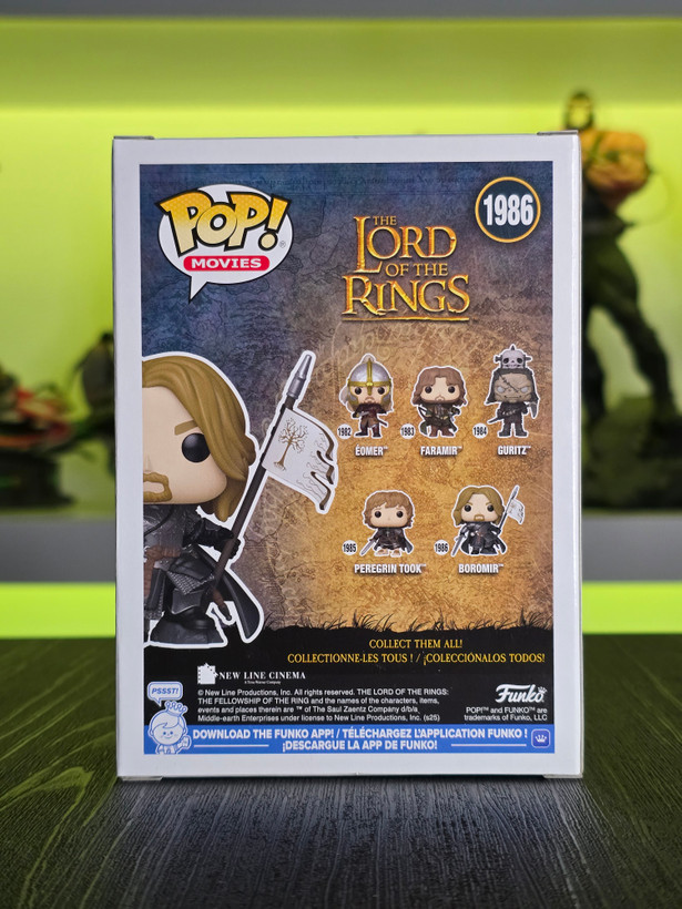 فانکوپاپ! بورومیر POP! LORD OF THE RINGS BOROMIR 1986