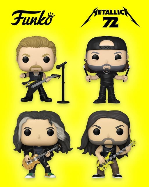 فانکوپاپ! رابرت متالیکا POP! METALLICA Robert (72 Seasons) 487