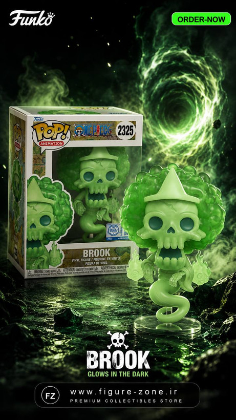 فانکوپاپ! وان پیس بروک روح POP! ONE PIECE Ghost Brook 2325
