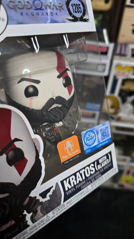 فانکوپاپ! کریتوس 1285 Pop! Kratos with Blades (Toy Temple Exclusive)