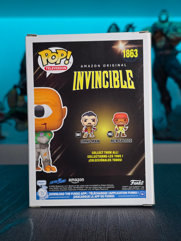 فانکوپاپ! آلن فضایی POP! INVINCIBLE Allen the Alien (BLOODY) 1863