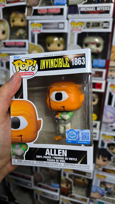 فانکوپاپ! آلن فضایی POP! INVINCIBLE Allen the Alien (BLOODY) 1863