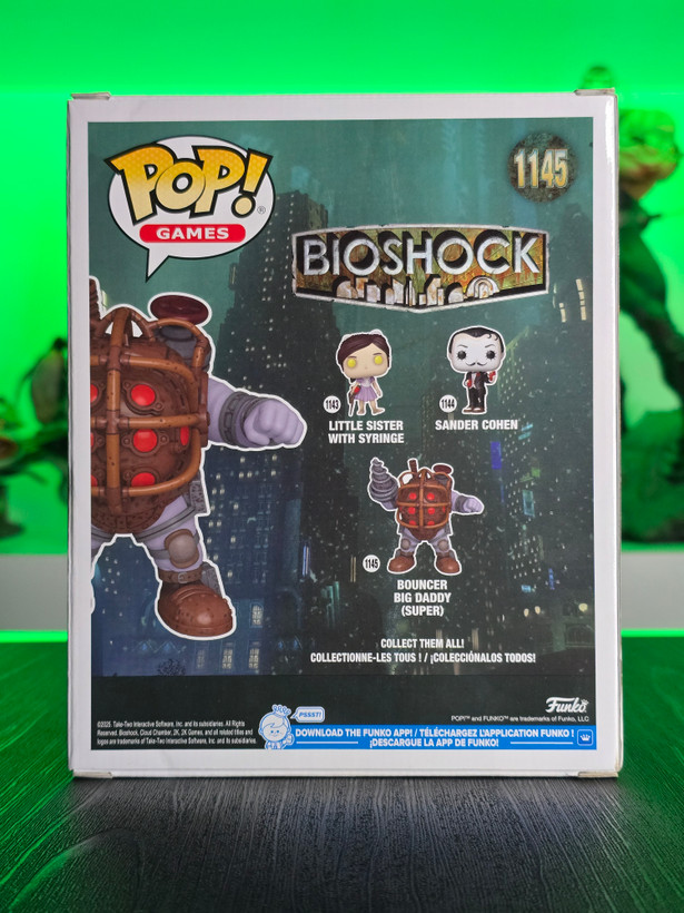 سوپرپاپ! بایوشاک بیگ ددی 1145 SUPER POP! BIOSHOCK Bouncer Big Daddy
