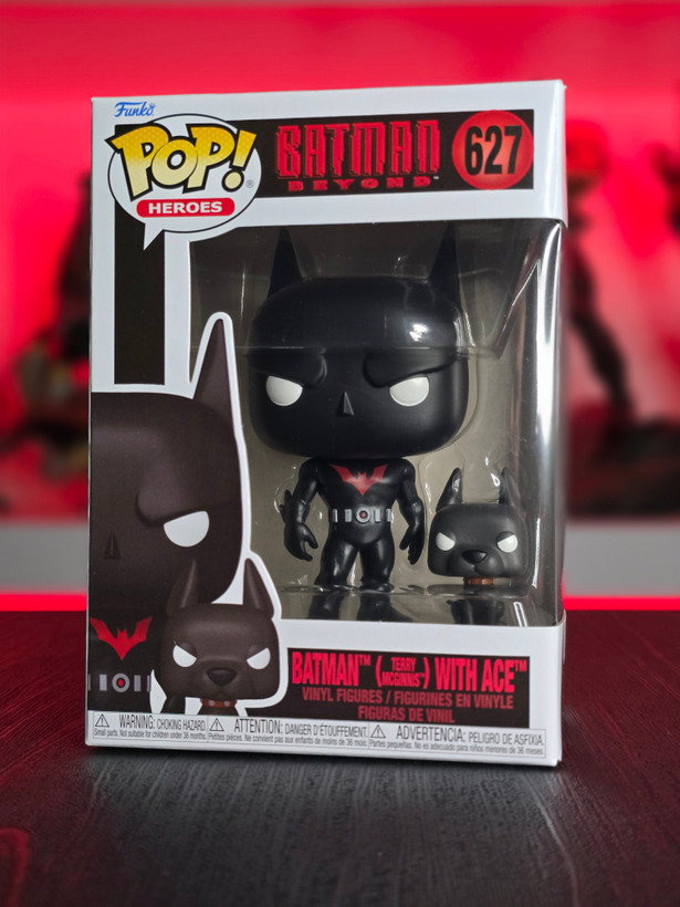 فانکوپاپ! بتمن تری مگینیس با ایس POP! & BUDDY Batman (Terry McGinnis) with Ace 627