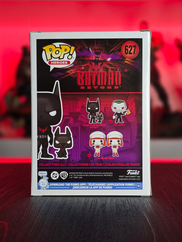 فانکوپاپ! بتمن تری مگینیس با ایس POP! & BUDDY Batman (Terry McGinnis) with Ace 627