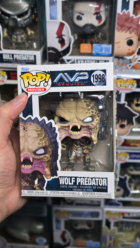 فانکوپاپ! غارتگر ولف پرداتور POP! WOLF PREDATOR 1998