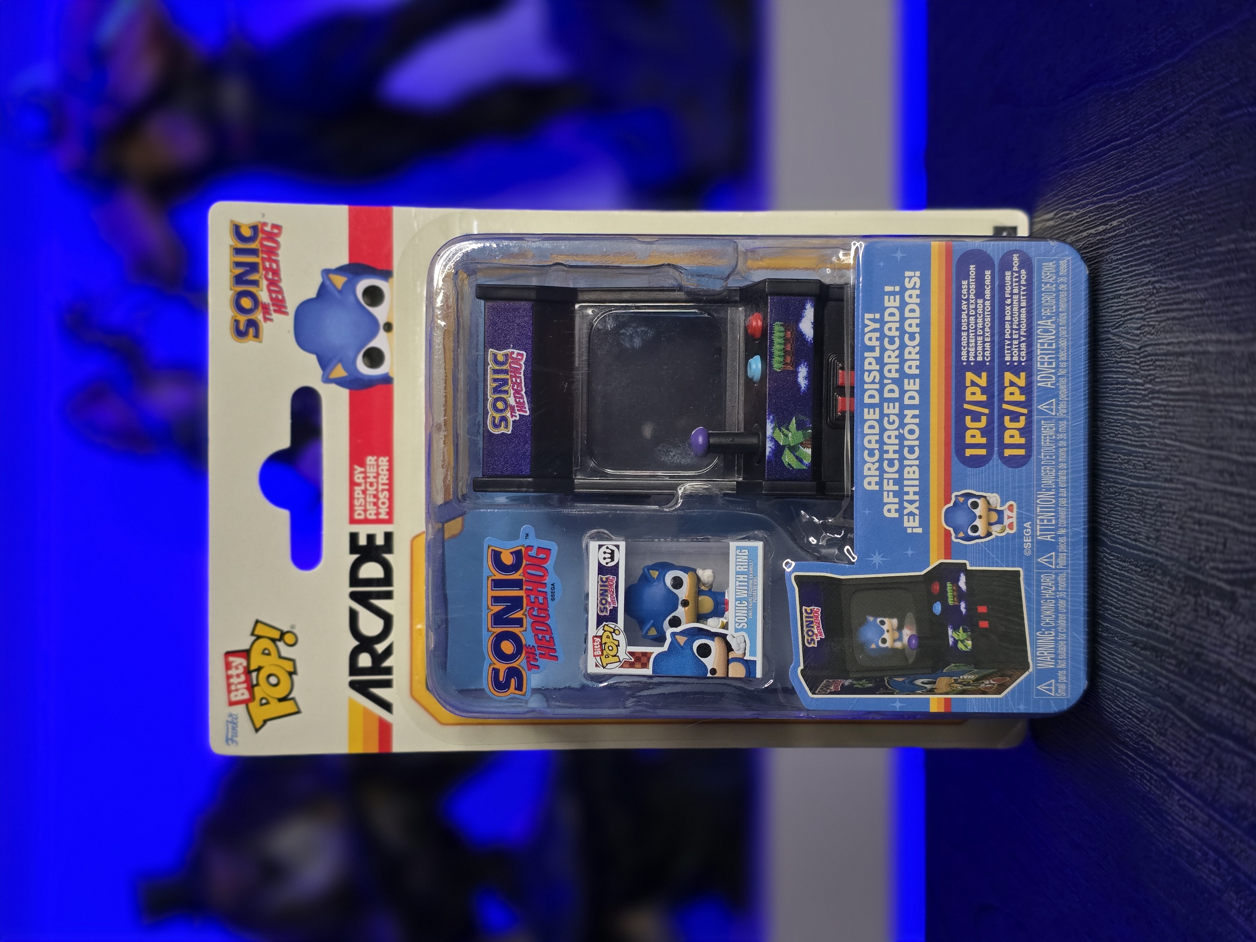 بیتی پاپ! آرکید سونیک با حلقه BITTY POP! Arcade SONIC THE HEDGHOG