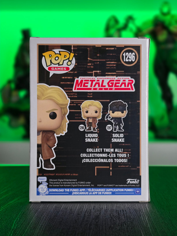 فانکوپاپ! لیکوئید اسنیک POP! METAL GEAR Liquid Snake 1296