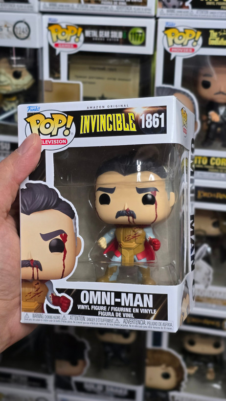 فانکوپاپ!آمنی من خونی POP! INVINCIBLE Omni-Man (Armor) (BLOODY) 1861