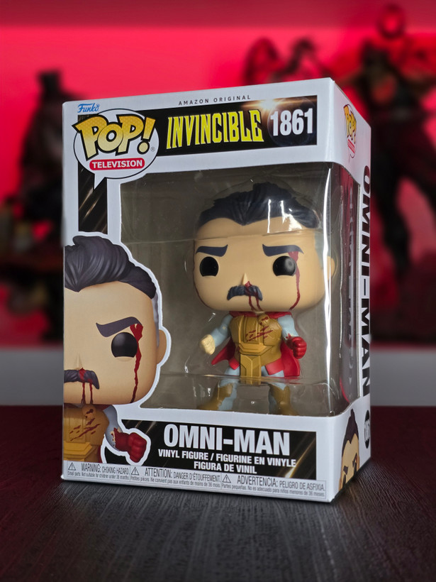 فانکوپاپ!آمنی من خونی POP! INVINCIBLE Omni-Man (Armor) (BLOODY) 1861