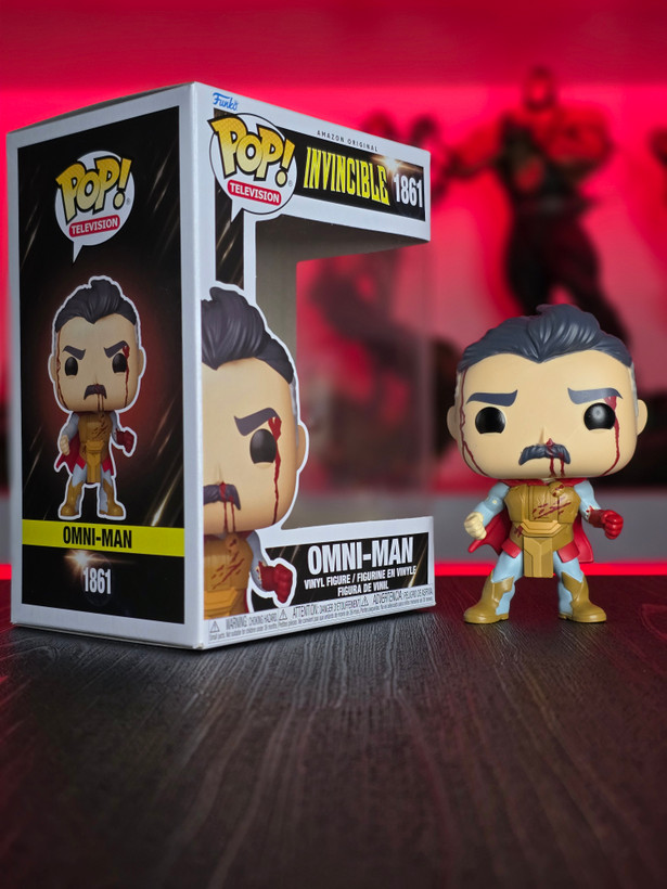 فانکوپاپ!آمنی من خونی POP! INVINCIBLE Omni-Man (Armor) (BLOODY) 1861