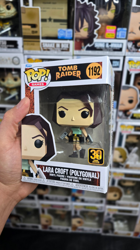 فانکوپاپ! لارا کرافت (پلیگونی) 1192 Pop! TOMB RAIDER Lara Croft (Polygonal)