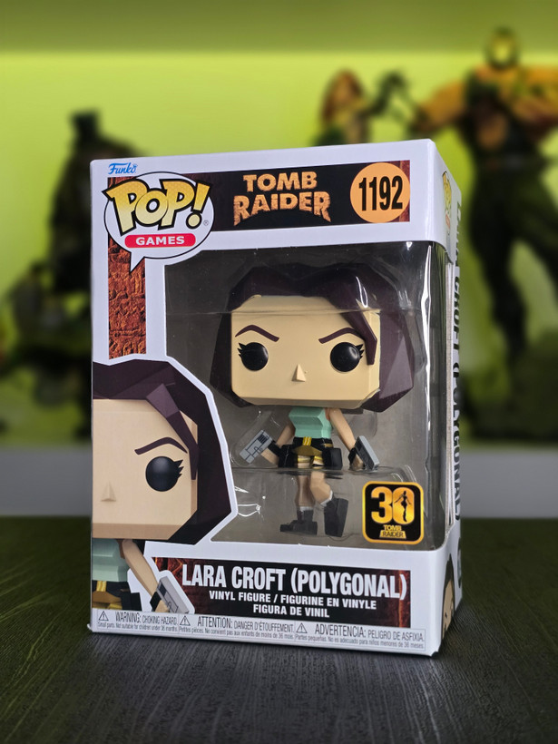 فانکوپاپ! لارا کرافت (پلیگونی) 1192 Pop! TOMB RAIDER Lara Croft (Polygonal)