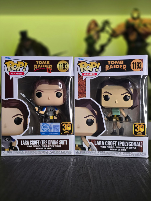 فانکوپاپ! لارا کرافت (پلیگونی) 1192 Pop! TOMB RAIDER Lara Croft (Polygonal)