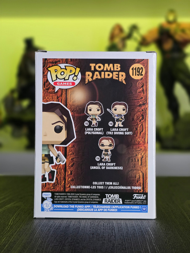 فانکوپاپ! لارا کرافت (پلیگونی) 1192 Pop! TOMB RAIDER Lara Croft (Polygonal)