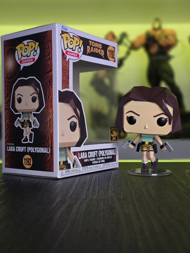 فانکوپاپ! لارا کرافت (پلیگونی) 1192 Pop! TOMB RAIDER Lara Croft (Polygonal)