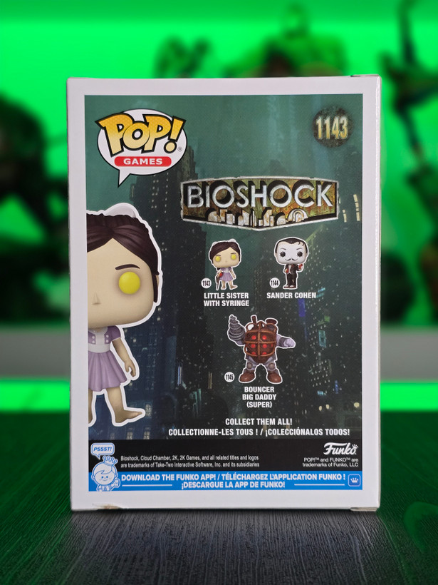 فانکوپاپ! بایوشاک لیتل سیستر 1143 Pop! BIOSHOCK Little Sister with Syringe