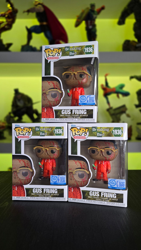 فانکوپاپ! بریکینگ بد گاس فرینگ خونین POP! BREAKING BAD Gus Fring with box cutter (Bloody) 1936